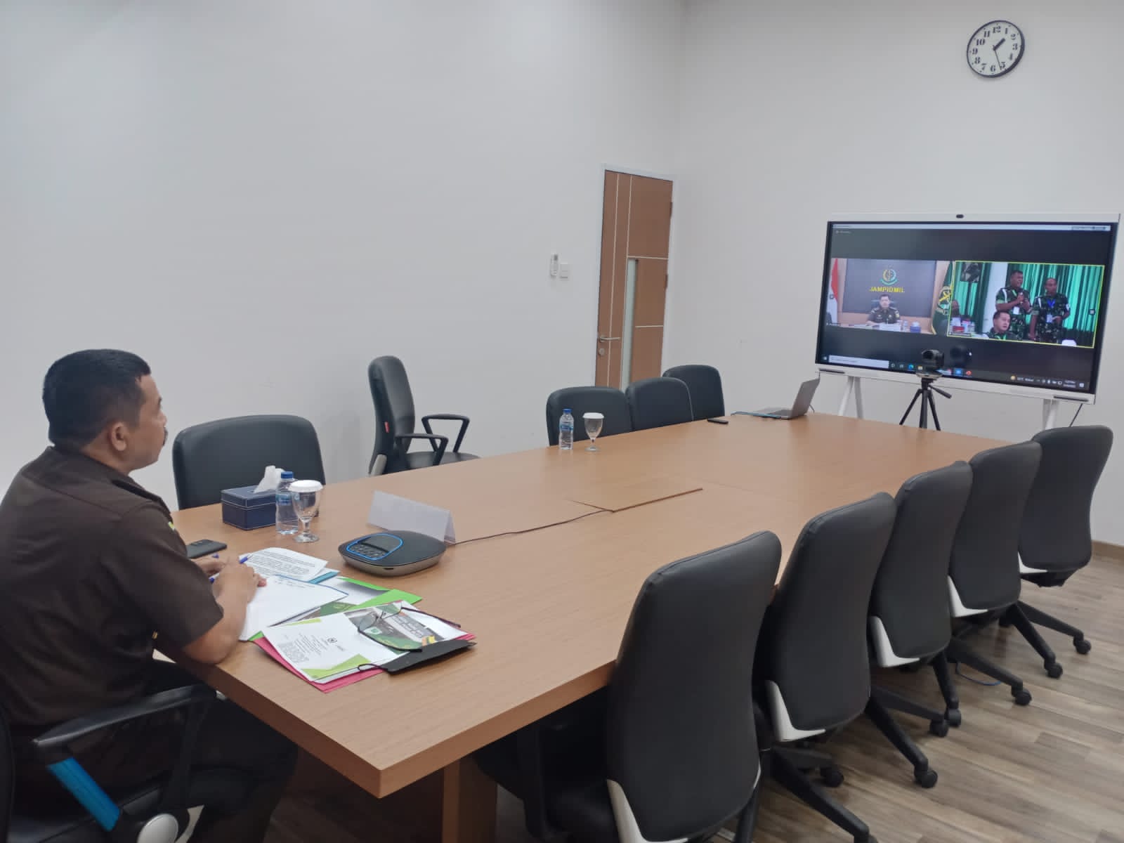 Rakormis POM Dir penuntutan Jampidmil Beri Materi