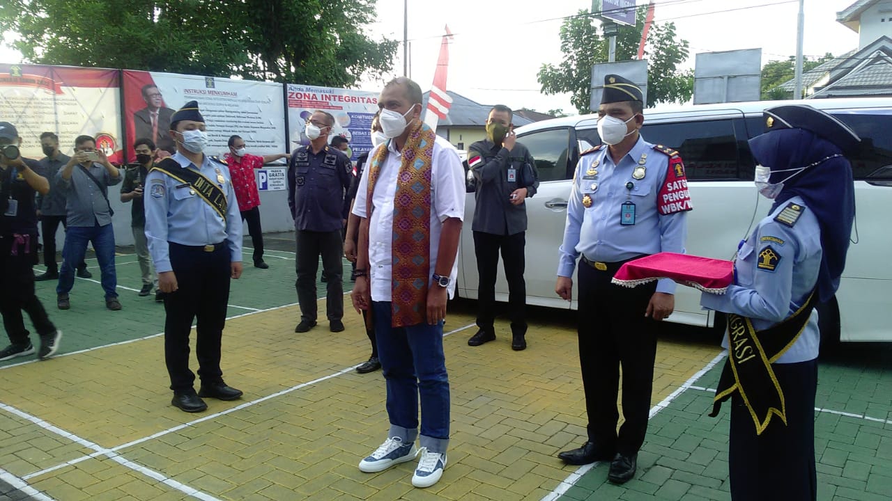 Wamenkumham RI Kunjungi Kantor Imigrasi Kotamobagu