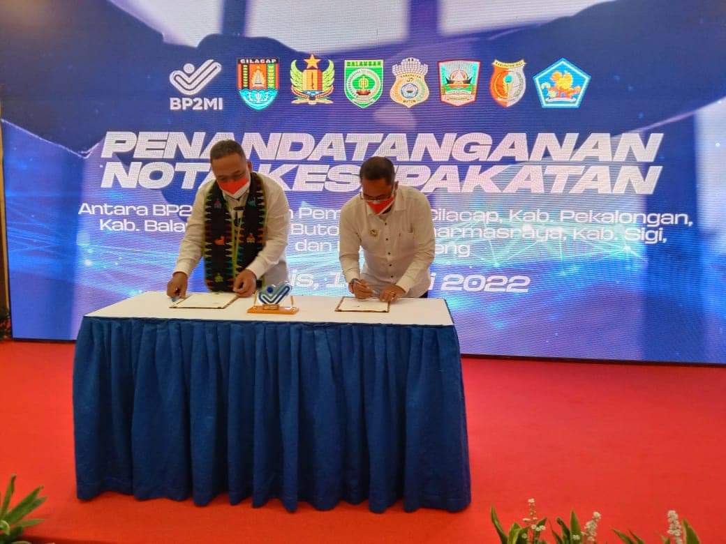 Pemkab Sigi – BP2MI Teken Nota Kesepakatan