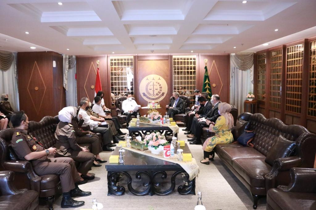 Pertemuan Wakil Jaksa Agung dan Assistant Attorney General USDOJ OPDAT