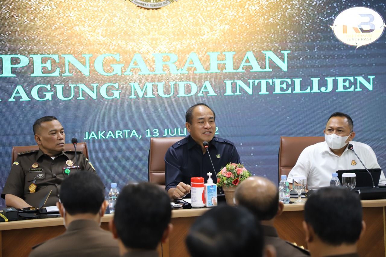 Pengarahan Jamintel Terkait Kinerja Triwulan ke-2