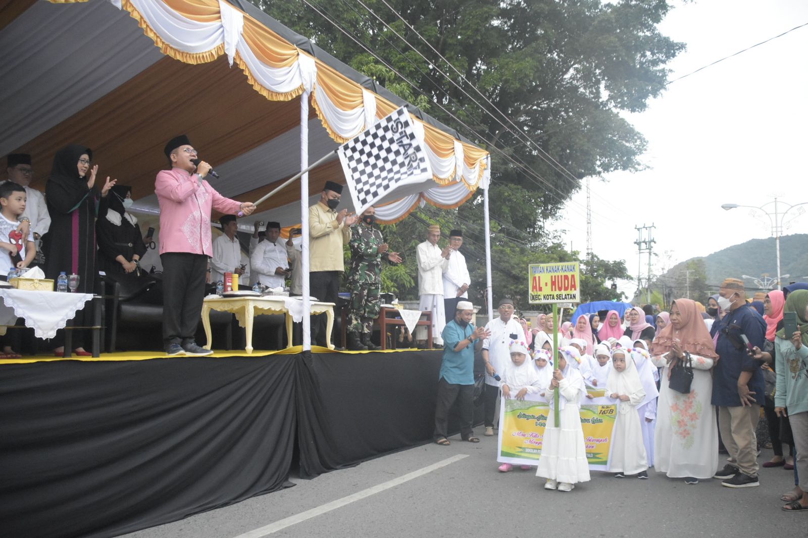 Pawai Ta’aruf Sambut Tahun Baru Islam di Kota Gorontalo
