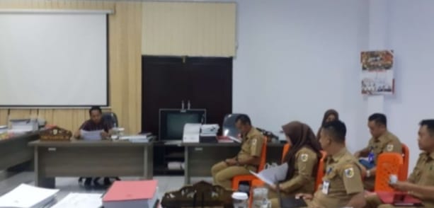 Komisi I DPRD Kotamobagu RDP Bersama dengan Mitra Kerja Eksekutif