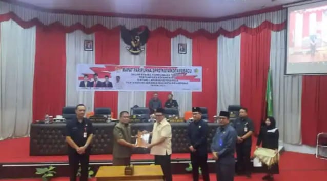 DPRD Kotamobagu Laksanakan Paripurna Tingkat II LKPJ Walikota Tahun 2021