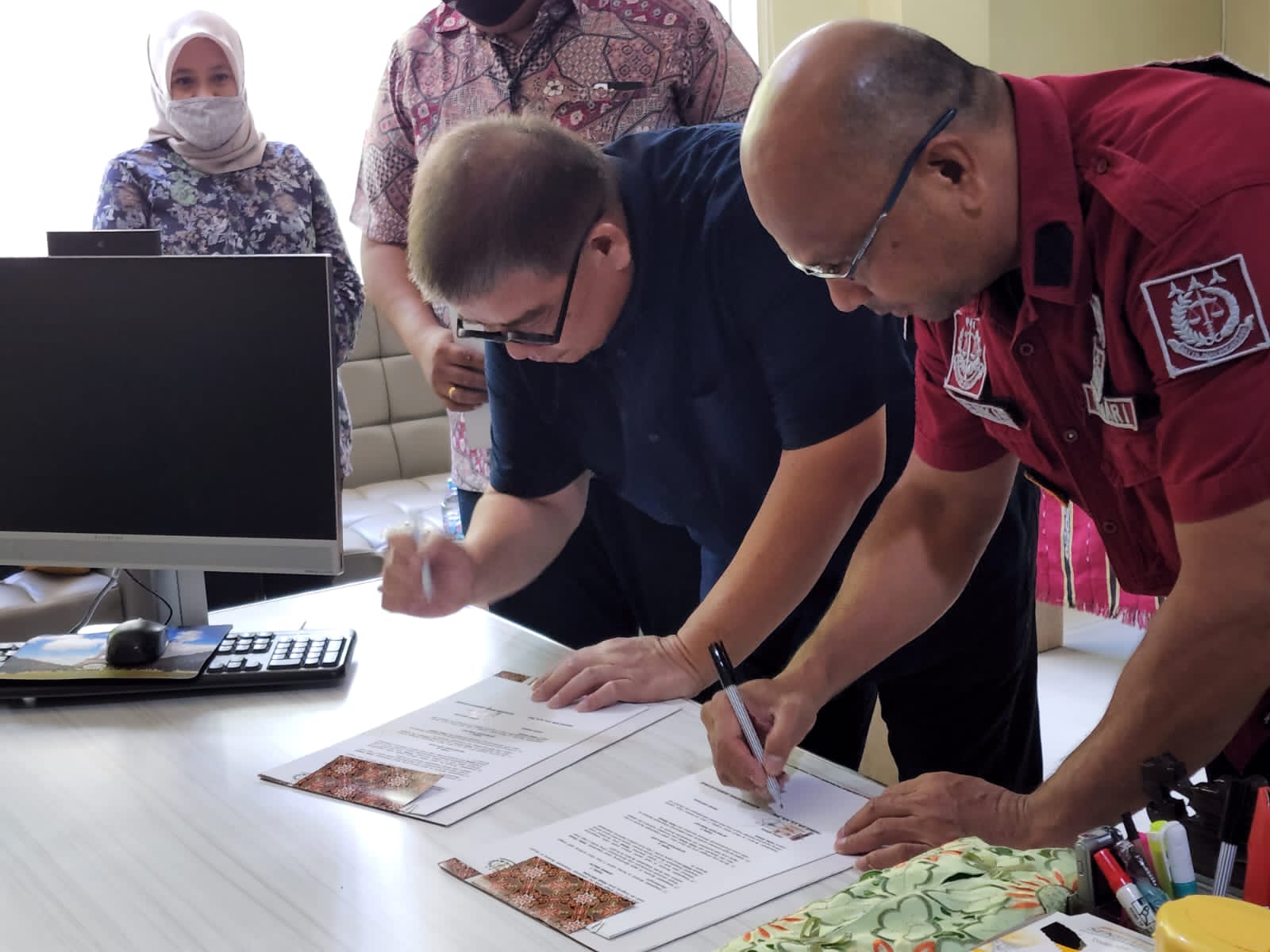 Kejari Bitung – Terminal Peti Kemas Teken MoU