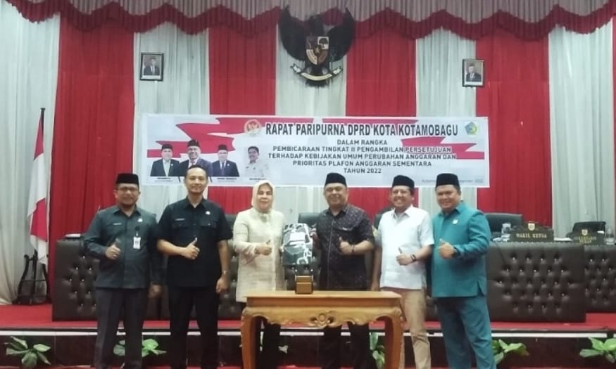 DPRD Kota Kotamobagu Laksanakan Paripurna Pembicaraan Tingkat II KUPA-PPAS 2022