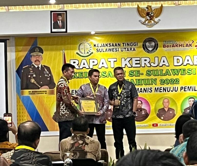 2 Penghargaan Diterima Kejari Kotamobagu, Salah Satunya Kategori Penanganan Tipikor