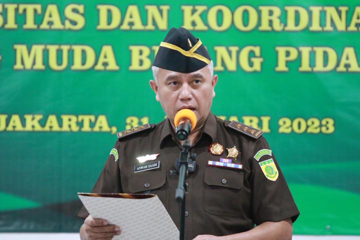 Jampidmil Lantik dan ambil Sumpah 13 Anggota Satuan Khusus, Ini Pesannya