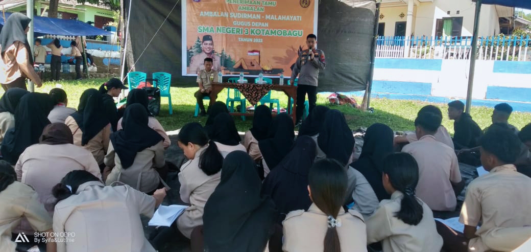 Kapolsek Jufian Bekali Peserta Perjusami Materi Kenakalan Remaja