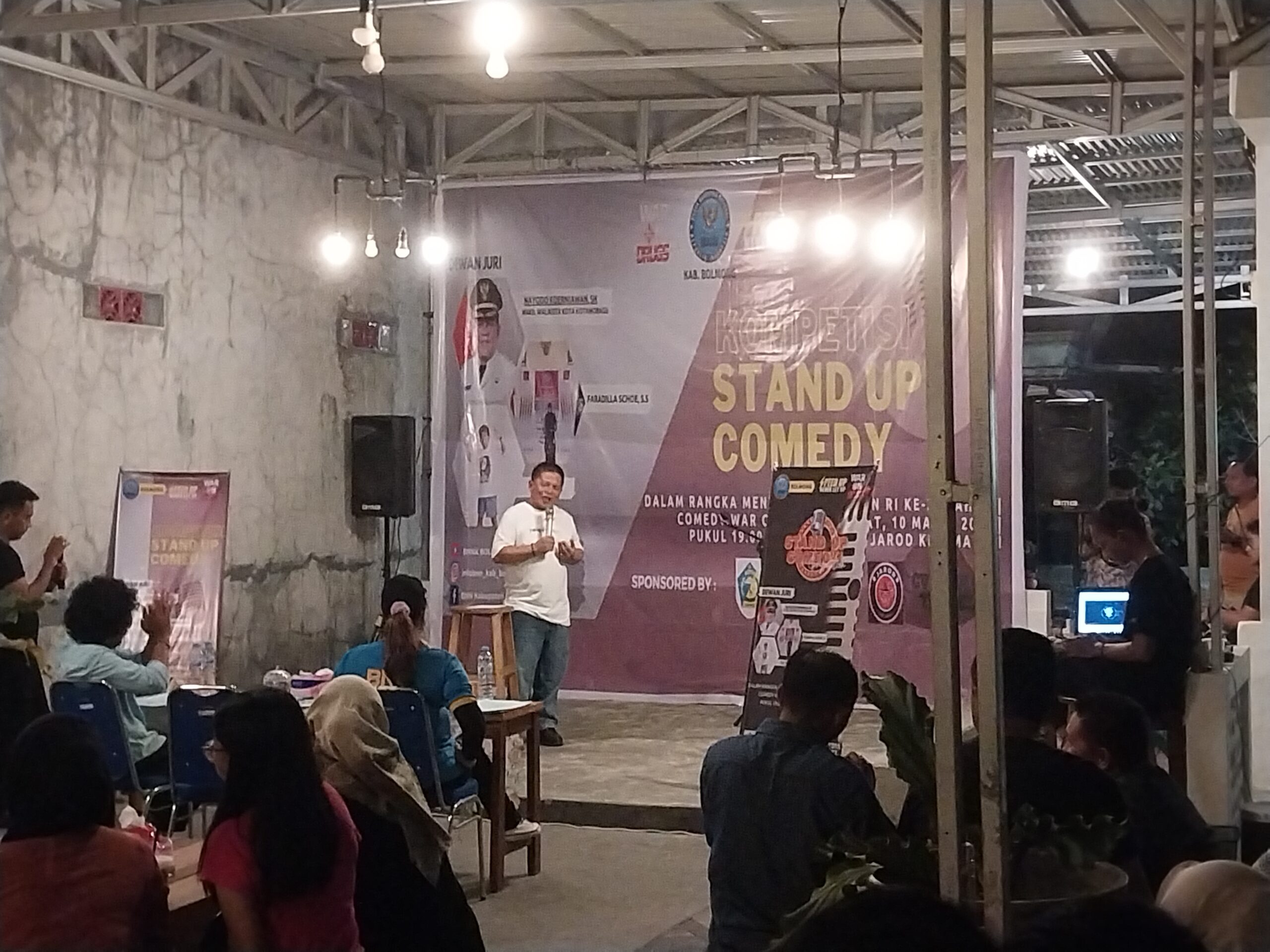 BNN Ramaikan Kotamobagu dengan Gelaran Competisi Stand Up Comedy dalam Rangka HUT ke 21 Tahun