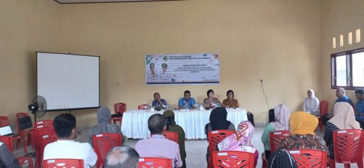 Disnaker Kotamobagu Sosialisasikan SIINas dan SINDiRELA