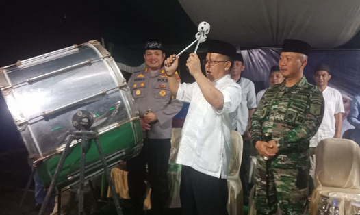Wawali Nayodo Lepas Pawai Takbir Sambut Idul Fitri 1444 H