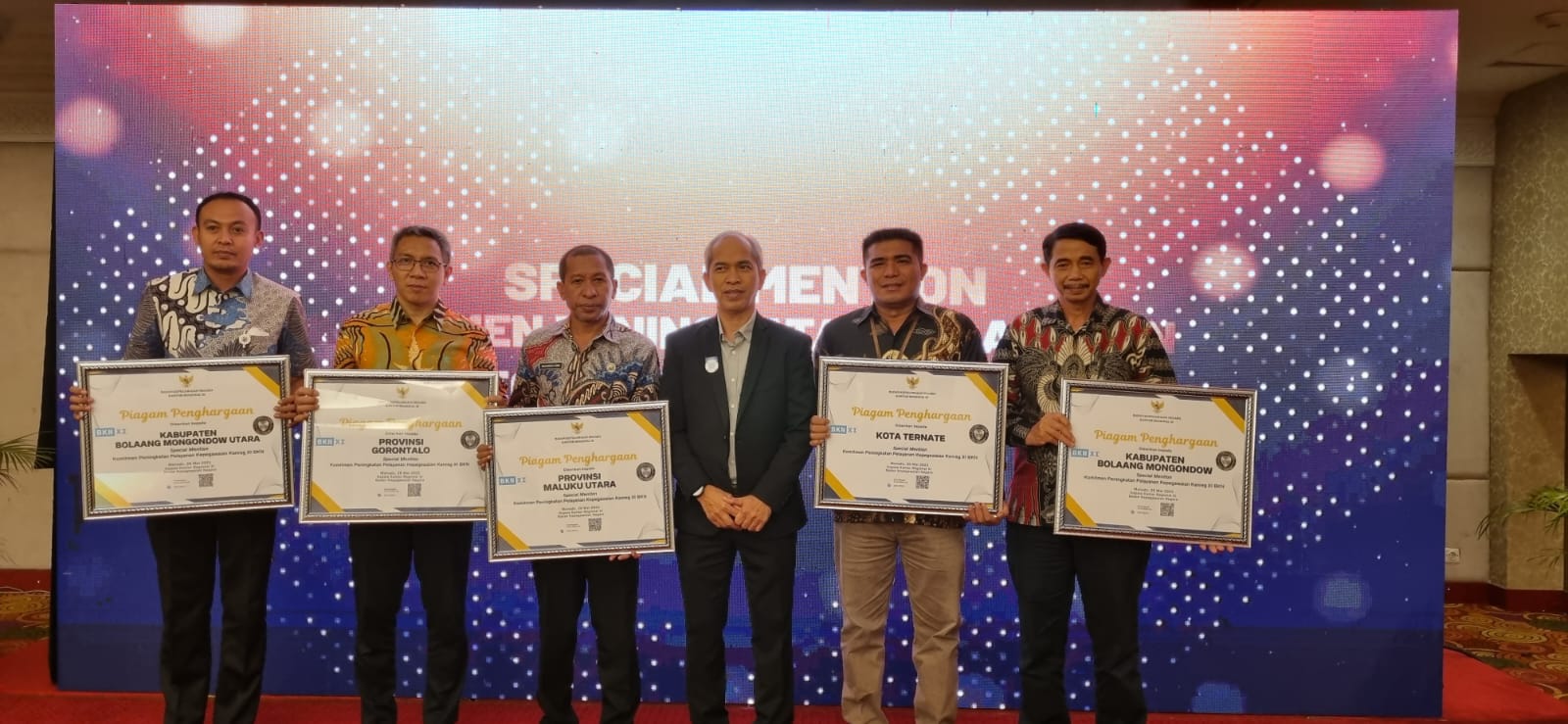 Pemkab Bolmong Terbaik 3 se Indonesia dalam BKN Award 2023
