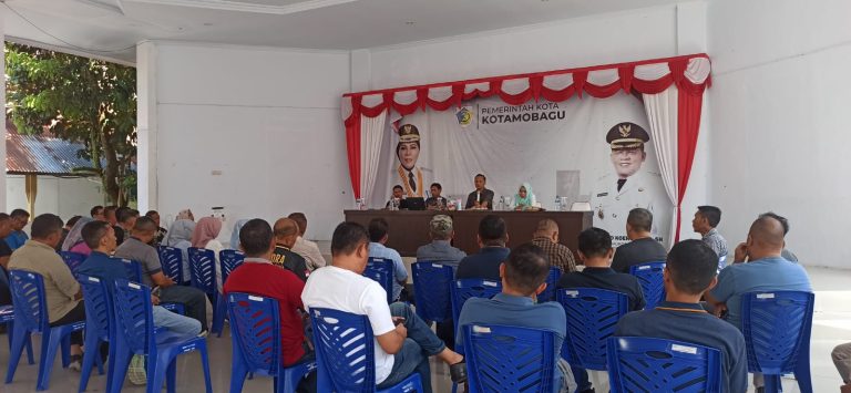 Pemkot Gelar Rakor Bahas Rangkaian Kegiatan HUT Kotamobagu