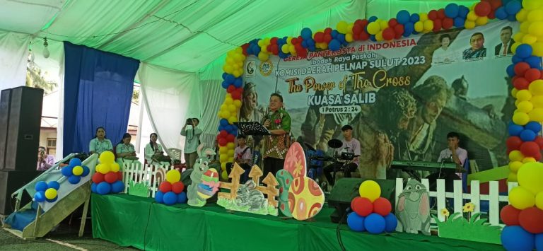 Wawali Nayodo Hadiri Perayaan Ibadah Raya Paskah 2023 di Desa Sia