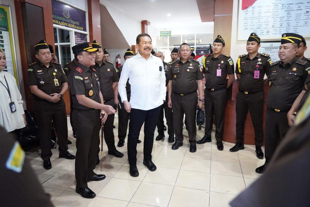 Pesan Jaksa Agung saat Kunjungan Kerja di 4 Kejari di Sulawesi Selatan