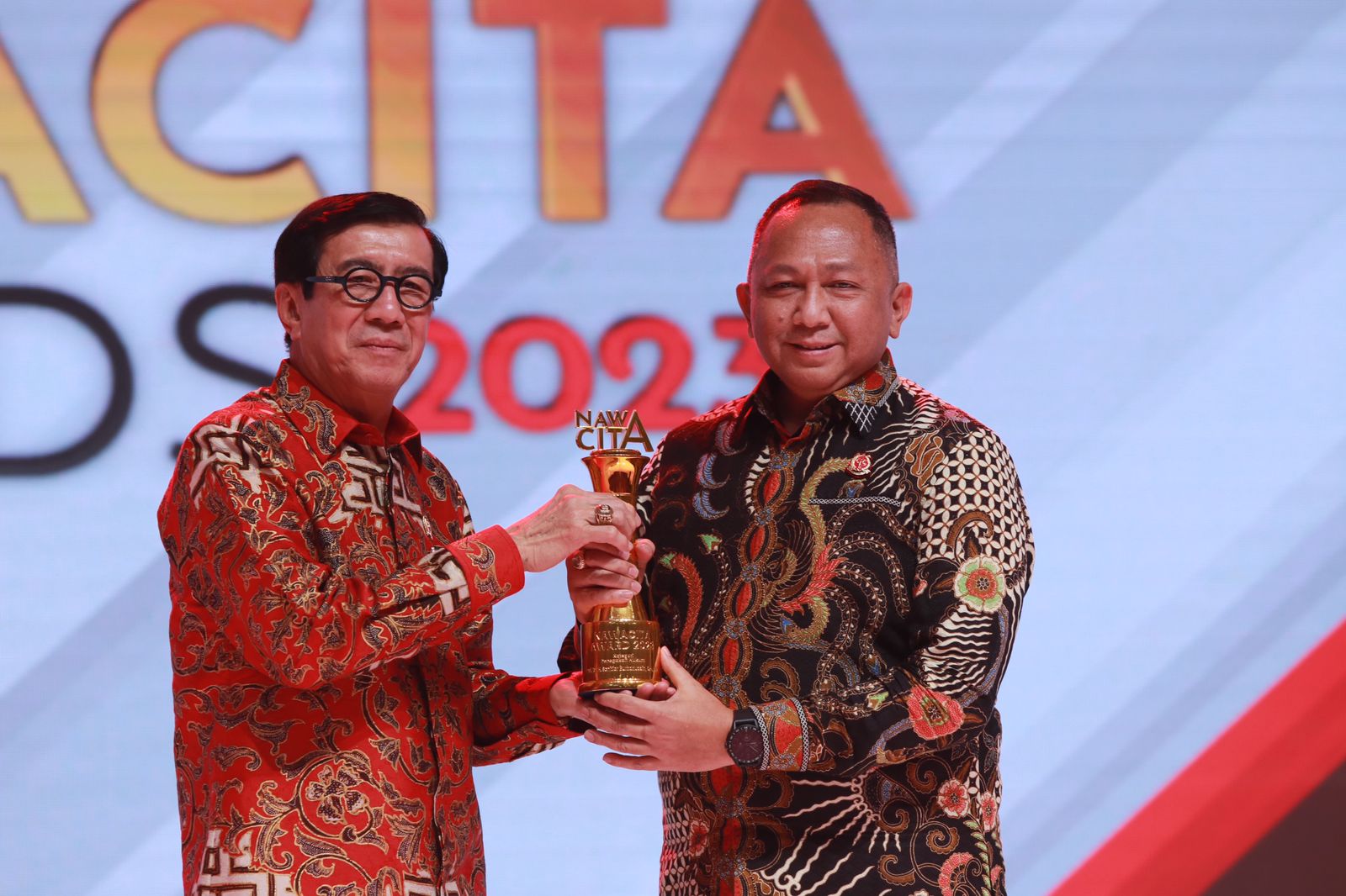 Jaksa Agung ST Burhanuddin Terima Penghargaan NAWACITA AWARD 2023 Kategori “Penegakan Hukum”