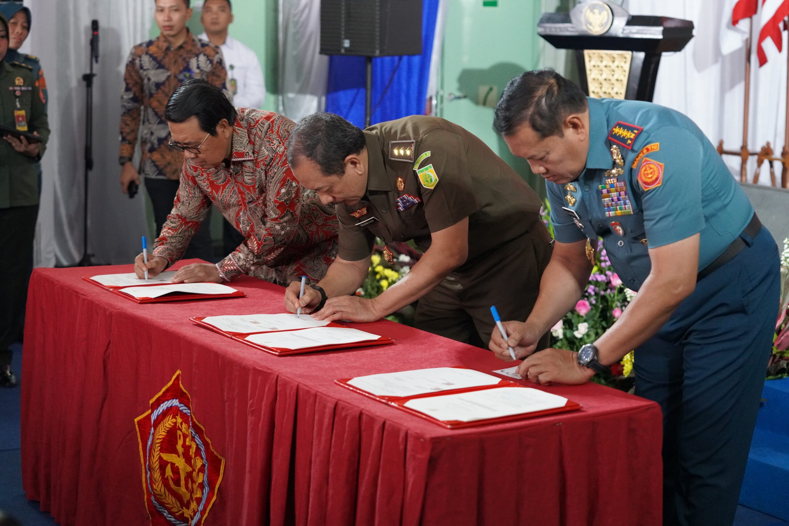 Kejaksaan RI, MA dan TNI  Teken MoU Optimalkan Penanganan Perkara Pidana dan Koneksitas Berbasis Elektronik