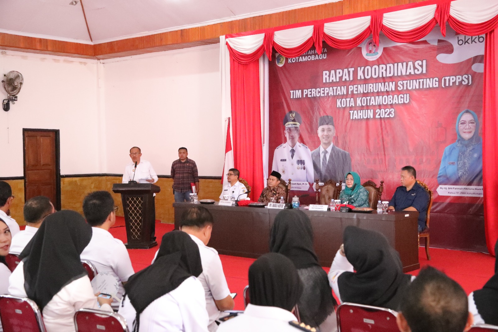 Pj Wali Kota Asripan Nani Pimpin Rakor Percepatan Penurunan Stunting