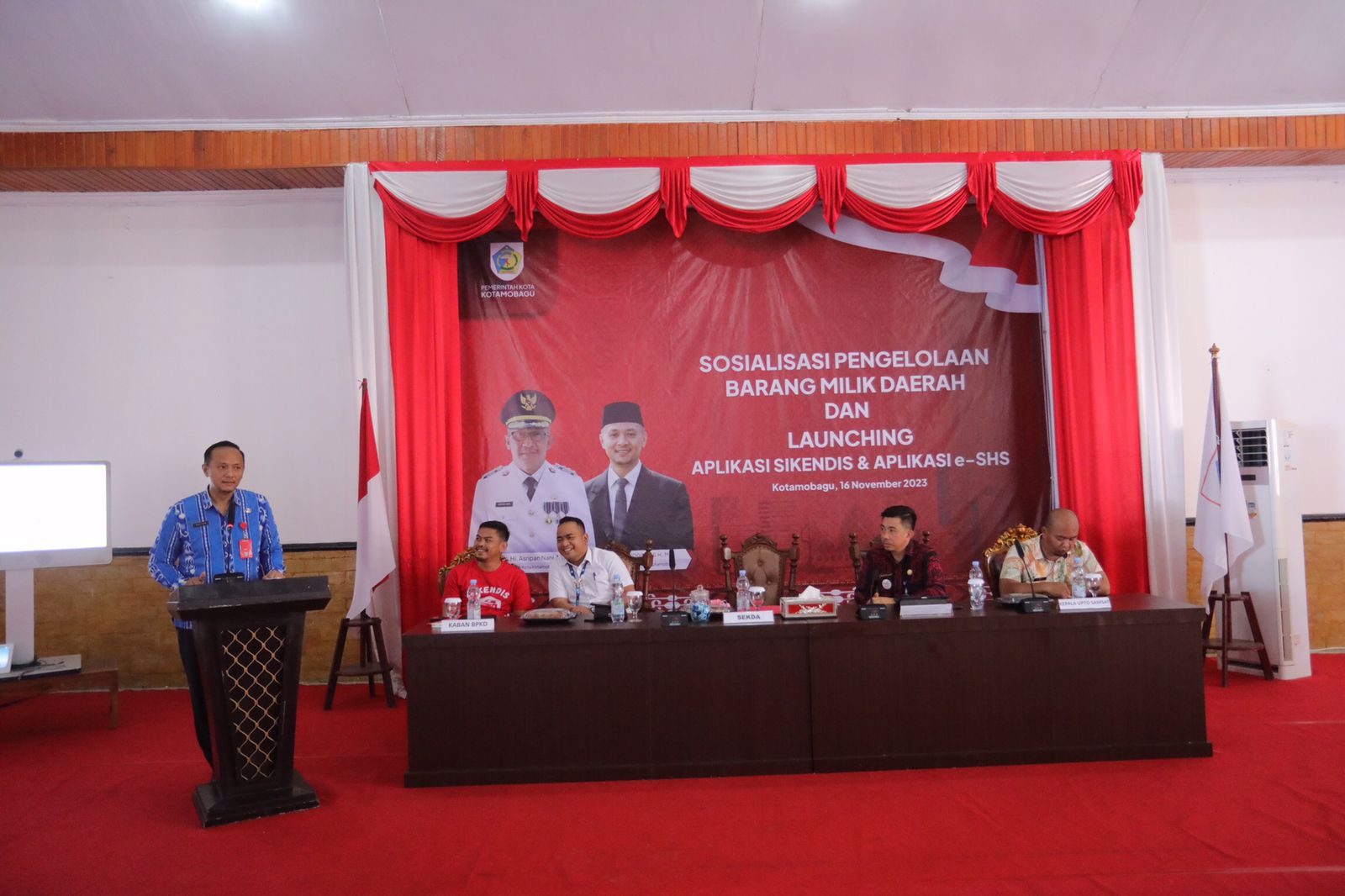 Pemkot Kotamobagu Launching Aplikasi Sikendis dan e-SHS 