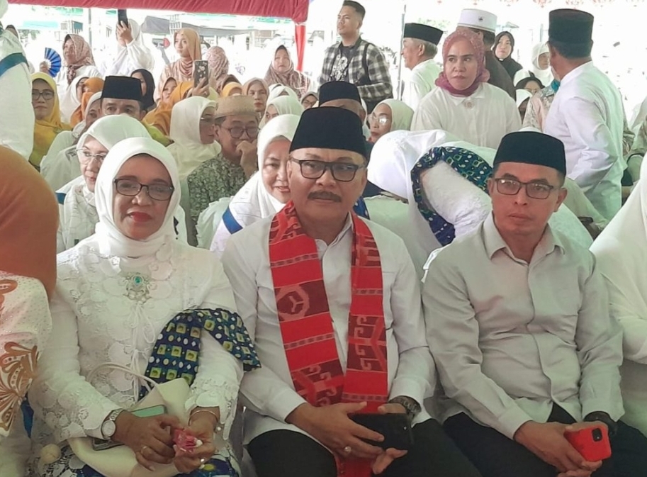 Pj Bupati Limi Mokodompit hadiri Pelantikan Pengurus Wilayah BKMT Provinsi Sulawesi Utara