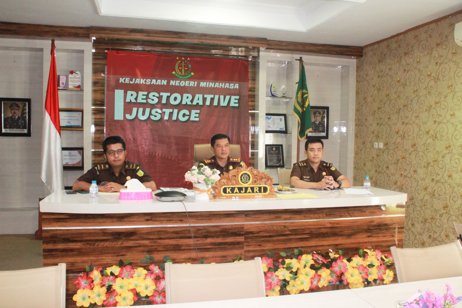 Kejari Minahasa Ekspose Perkara Restorative Justice ke-39 dan ke-40