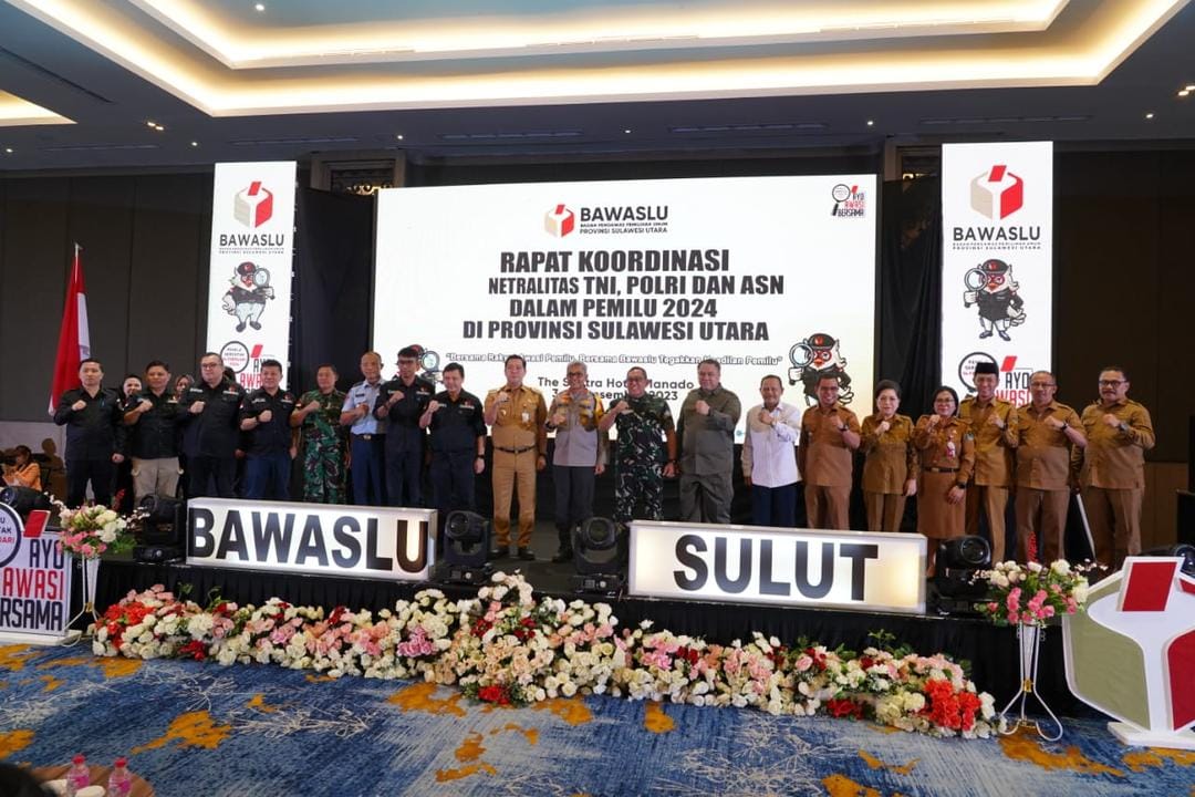 Hadiri Rakor Netralitas TNI-POLRI dan ASN, Bupati Iskandar Kamaru Wujudkan Pemilu Berkualitas