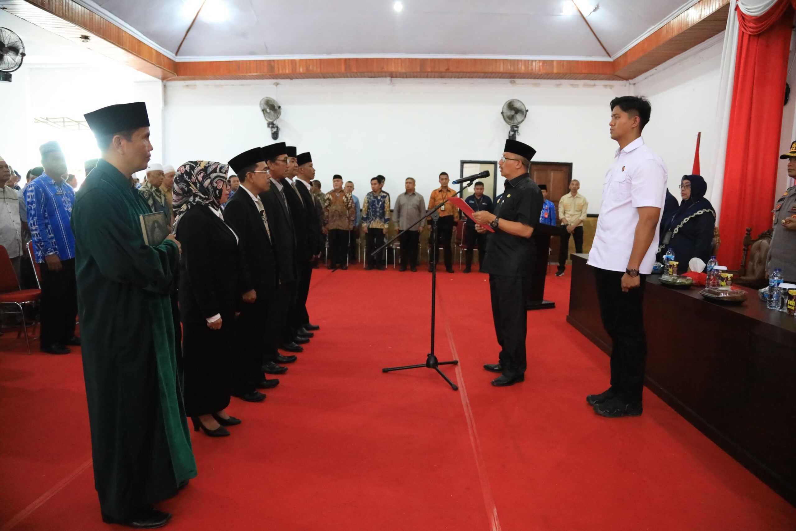 Pj Wali Kota Asripan Nani Lantik Pengurus Baznas Kotamobagu Periode 2023 – 2028