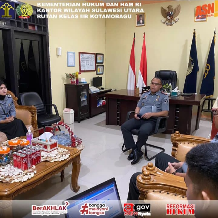 Ratas dengan para pejabatnya Karutan Soroti Kinerja dan Pelayanan