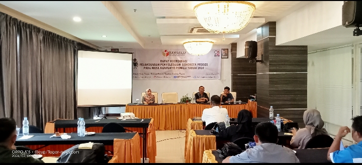 Bawaslu Bolmong Gelar Rakor pelaksana penyelesaian sengketa proses pada masa kampanye pemilu 2024 
