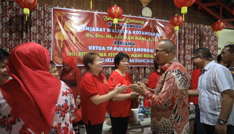 PJ Wali kota Kotamobagu Asripan Nani Hadiri Perayaan Tahun Baru Imlek 2575 