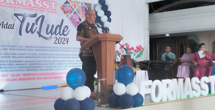 Penjabat Wali kota Beri Apresiasi ke FORMASST atas Terlaksananya Acara Adat Tulude