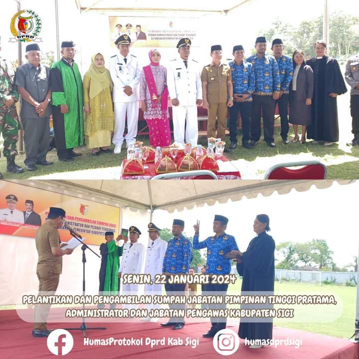 Aleg DPRD Sigi Hadiri pelantikan Pejabat Administrator dan Pengawas