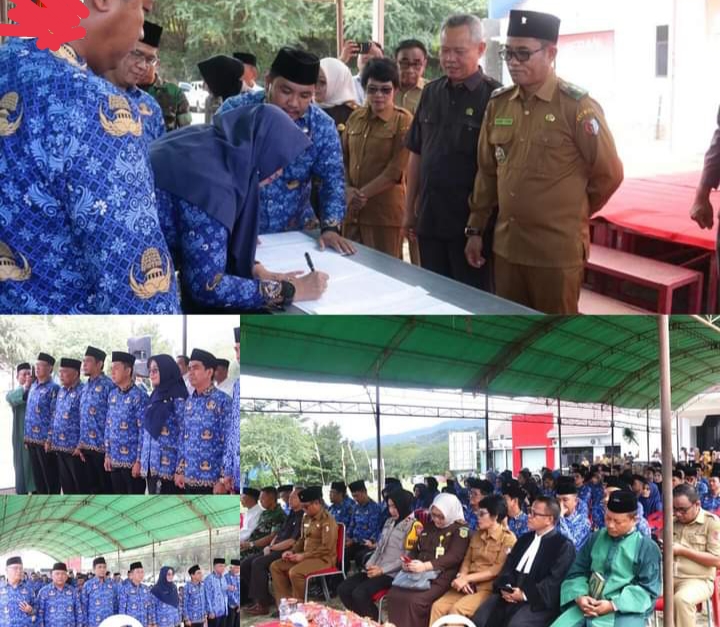Ketua DPRD Sigi Hadiri Pelantikan Pejabat Eselon Lingkup Pemkab sigi