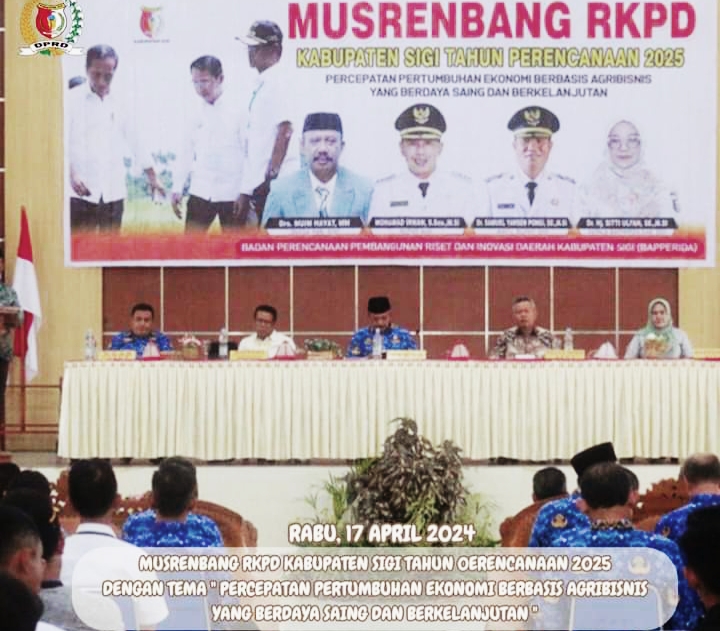 Ketua DPRD Sigi Hadiri Musrenbang RKPD 