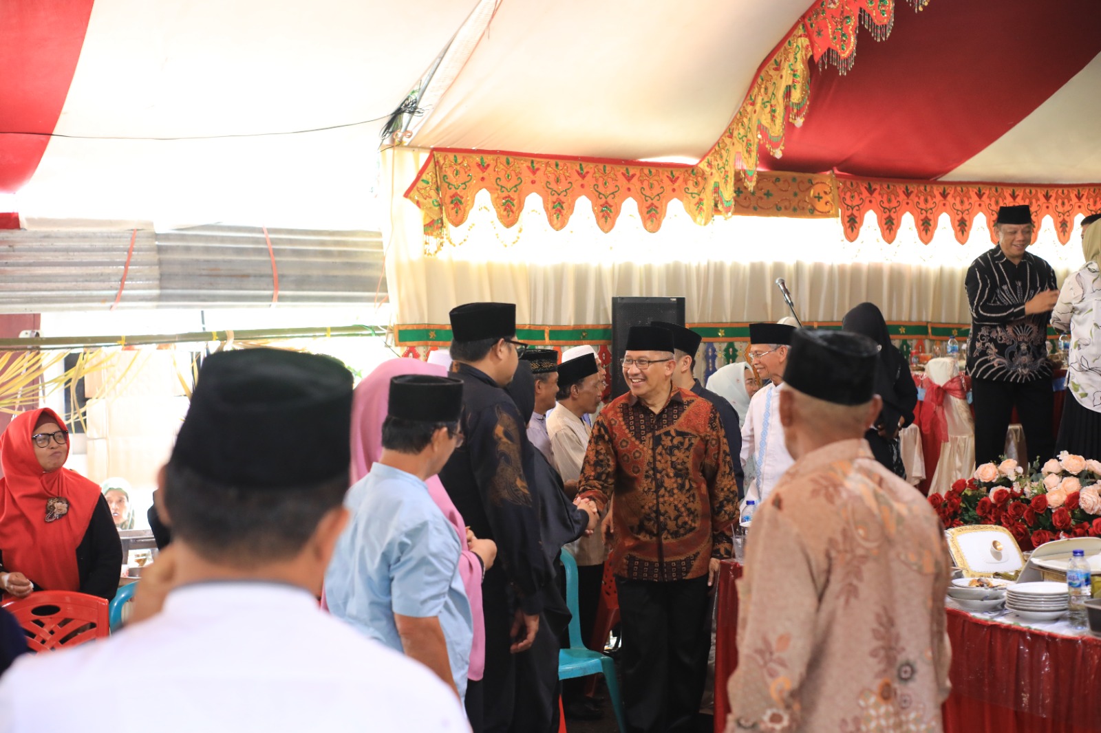 Asripan Nani Hadiri Halalbihalal di Desa Bilang 1 Sulawesi Utara 