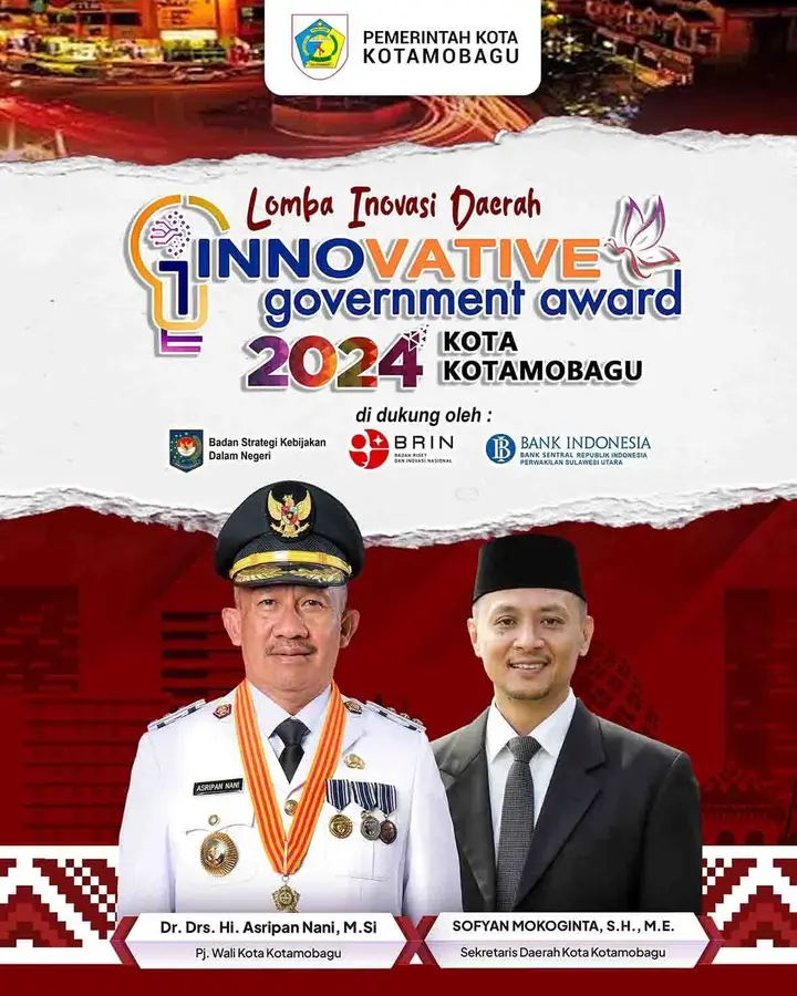 Pemkot Kotamobagu Kembali Gelar Lomba Innovative Government Award (IGA) Tahun 2024