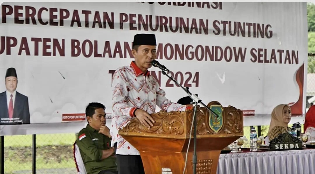 Rakor Percepatan Penurunan Stunting Tingkat Kabupaten Bolsel Tahun 2024