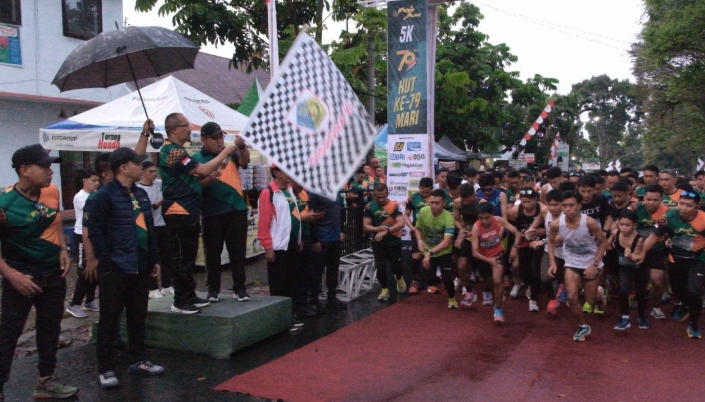 Wakili Gubernur Olly, Asripan Nani lepas PN Kotamobagu Fun Race 5k