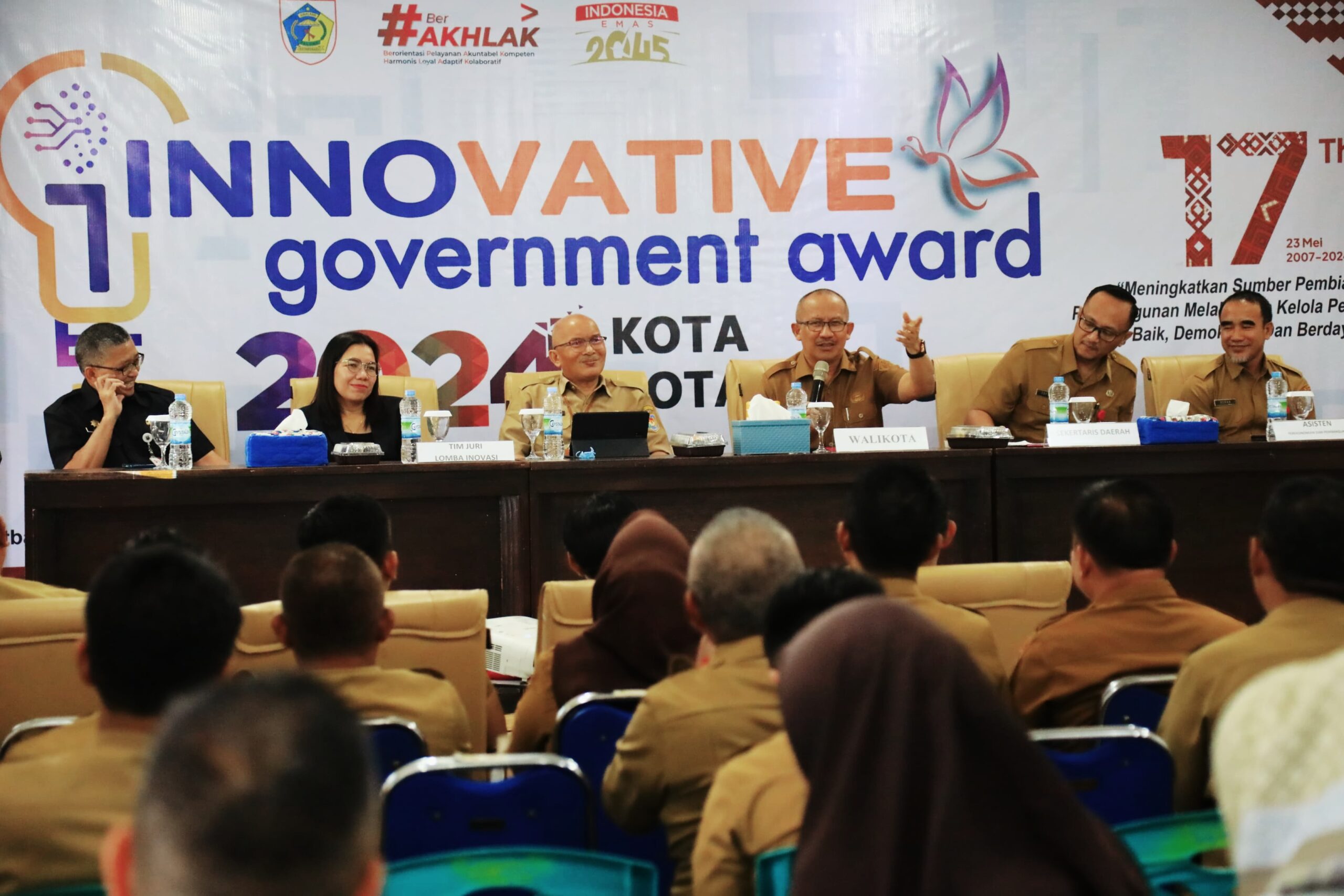 Asripan Buka Lomba Inovasi Daerah, Innovative Government Award Tahun 2024