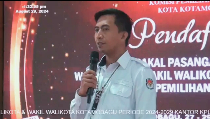 Pasca Pendaftaran KPU Kotamobagu Segera Verifikasi Dokumen Pencalonan Bakal Calon Wali Kota dan Wakil Wali kota 2024