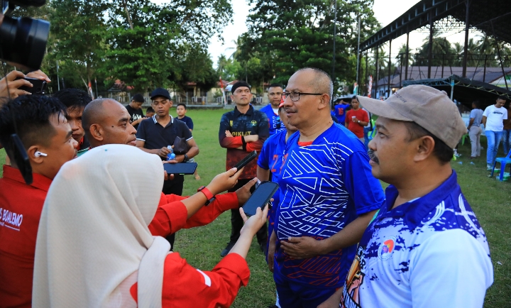 Usai Laga, Pj Bupati Boalemo Apresiasi Pj Wali kota Kotamobagu Asripan dan Tim 