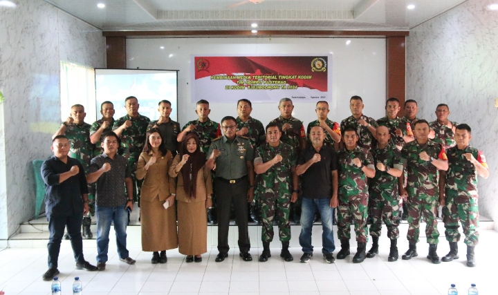 Pusterad Gelar Kegiatan Pembinaan media teritorial tingkat Kodim