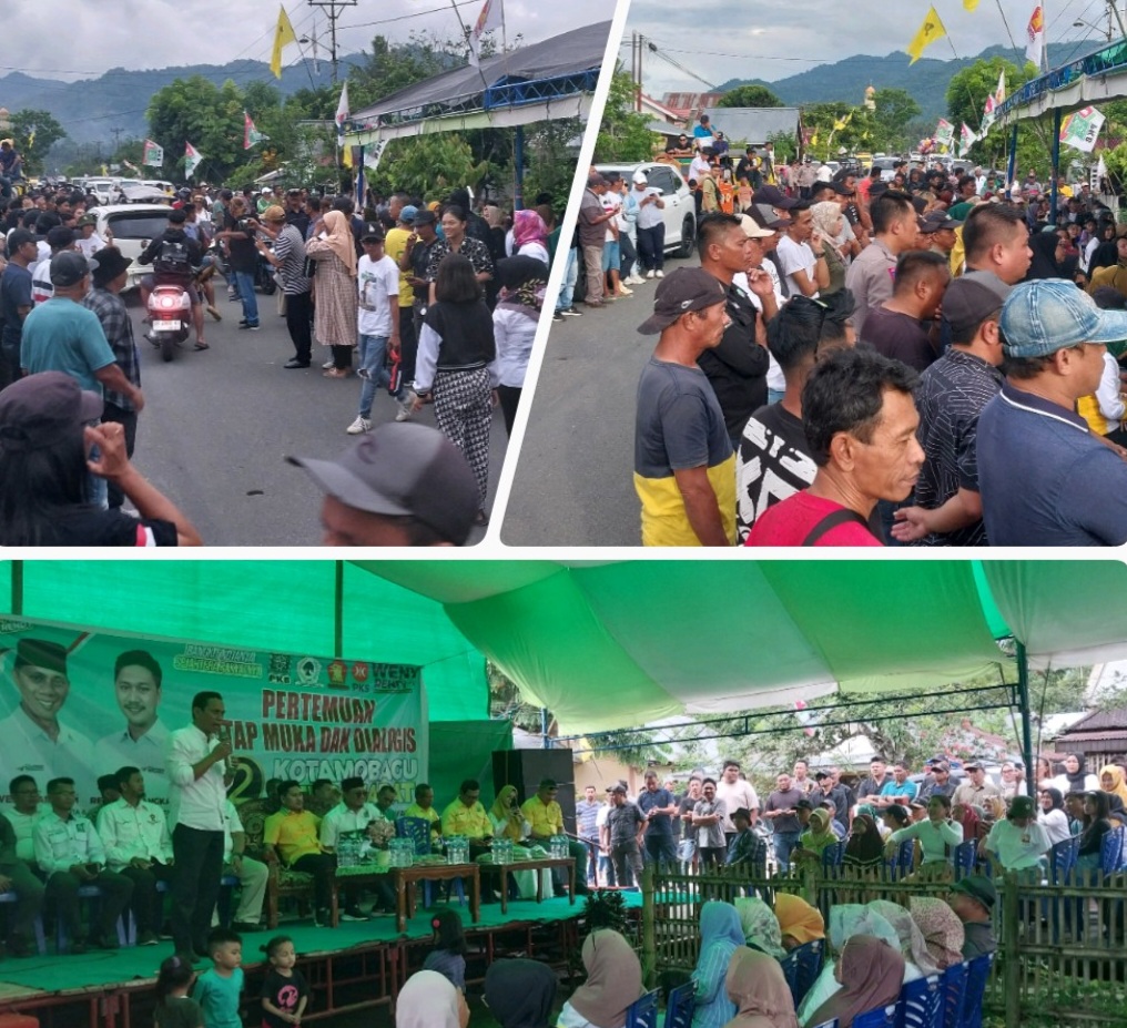 Gelar Pertemuan Tatap Muka dan Dialogis, Paslon The Winner : Desa Tabang Luar Biasa