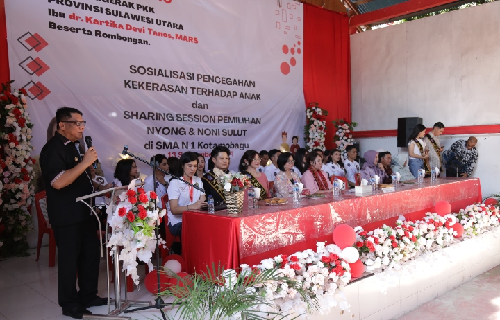 Sosialisasi Pencegahan Kekerasan Terhadap Anak dan Sharing Session Pemilihan Nyong dan Noni Sulawesi Utara Tahun 2024