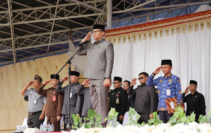 Sekda Kotamobagu Sofyan Mokoginta Irup Peringatan HUT 60 Tahun Provinsi Sulawesi Utara