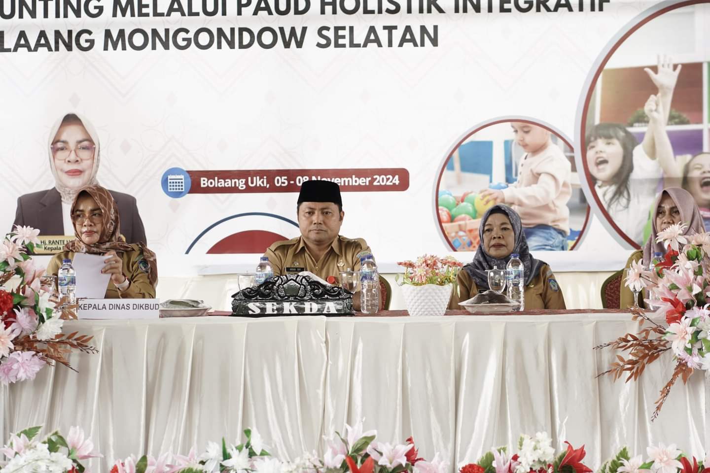 Disdikbud Bolsel Gelar Pendidikan dan Pelatihan Teknis Untuk Guru Paud