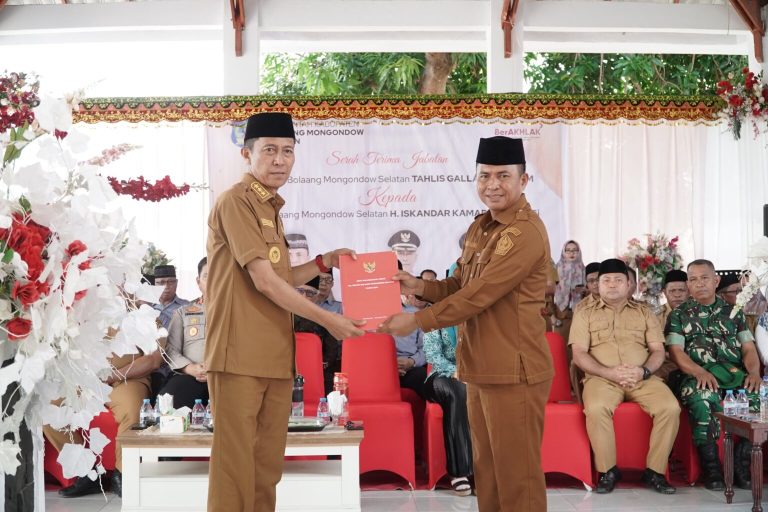 Iskandar Kamaru dan Dedi Abdul Hamid Kembali Aktif Sebagai Bupati dan Wakil Bupati Bolsel