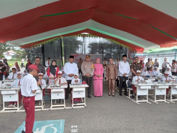Forkopimda Bolsel Resmikan Program Presiden Prabowo Subianto