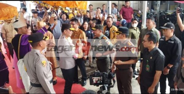 Kapolda Sulut Irjen Pol. Royke Harry Langie kunker perdana ke Polres kotamobagu